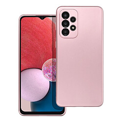 Ozzzo metallic coque pour samsung a52 5g / a52 lte ( 4g ) / a52s rose