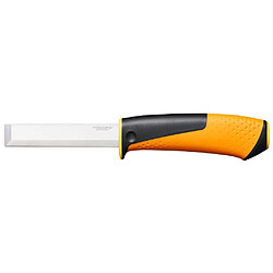 Fiskars Couteau de charpentier Fourreau - aiguiseur intégré - surface de frappe