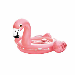 Avis Intex Bouée gonflable île géante Flamant rose - L. 422 x H. 185 cm - Rose