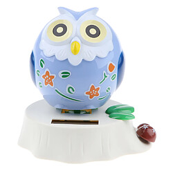 Solaire Powered Dancing Owl Animal Figure Toy voiture tableau de bord Home Decor B