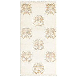 Vidal Tapis de laine 201x99 beige Darya