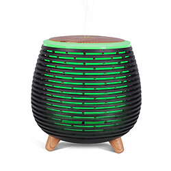 Diffuseur D'arôme, Humidificateur Et Lampe Ultrasonique Aromi Noir Yoghi pas cher