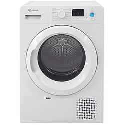 Sèche-linge pompe à chaleur avec condenseur 60cm 9kg blanc - YTNM1091FR - INDESIT