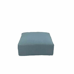 Avis Paris Prix Housse pour Pouf Monaco 105x105cm Bleu Jean