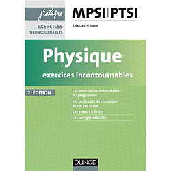 Physique : exercices incontournables MPSI-PTSI