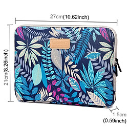 Wewoo Sacoche ordinateur Étui à manches de 10 pouces Lisen Ethnic Style de transport porte-documents multicolore à fermeture éclair, Pour iPad Air 2, iPad Air, iPad 4, iPad Nouveau, Galaxy Tab A 10.1, portable Lenovo 10,1 pouces, Comprimés Bleu