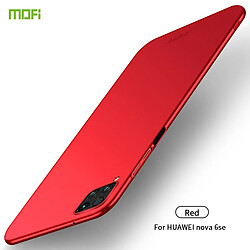 Wewoo Coque Pour Huawei Nova 6 SE rigide ultra-mince PC givré rouge