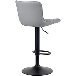 Non Tabouret de bar Linus simili cuir pas cher