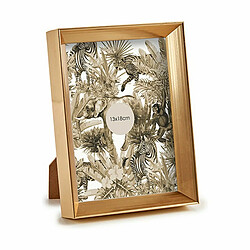 Gift Decor Cadre photo 15,2 x 20,2 x 3,5 cm Doré Plastique verre (6 Unités)