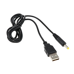 Câble d’Alimentation USB pour Console Sony PSP 1000 2000 3000 - 1.8 Mètres Noir pas cher