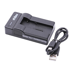 vhbw Chargeur USB de batterie compatible avec Ricoh Caplio RR1 batterie appareil photo digital, DSLR, action cam