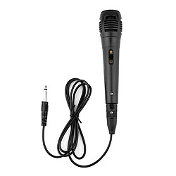 Microphone à bobine mobile portable-voix cardioïde dynamique, comprend un câble Audio 10ft XLR femelle à 6.35mm-noir