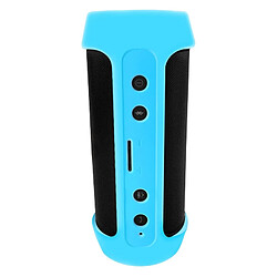 Wewoo XJB-J2 Housse en silicone haut-parleur étanche Bluetooth antichoc pour JBL Charge 2+ Bleu ciel