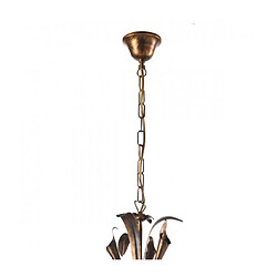 Onli Suspension LUCREZIA 5 Light Verre,Métal Bronze