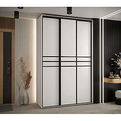 Abiks Meble Armoire Davos 10 À Portes Coulissantes 235,2/150/45 3 Portes