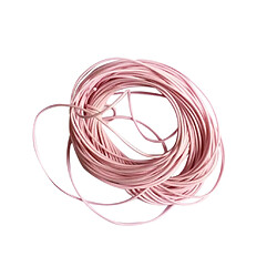 Cire De 10m Corde De Corde En Nylon Pour Diy Bracelet Neckace Faisant Rose 1mm