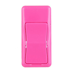 Wewoo Support Holder Magenta pour iPhone, Galaxy, , Xiaomi, LG, HTC et tablettes de adhésif universel réglable de style concis, taille: 6,4 x 3,1 x 0,2 cm,