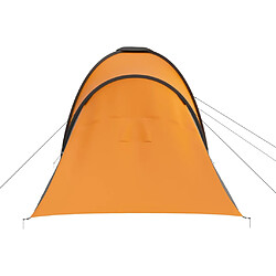 Acheter vidaXL Tente de camping pour 6 personnes gris et orange