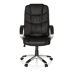 Hjh Office Fauteuil de bureau RELAX BY155 simili-cuir noir