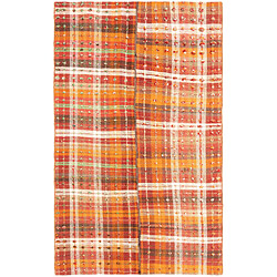 Vidal Tapis de laine 216x132 orange Jajim