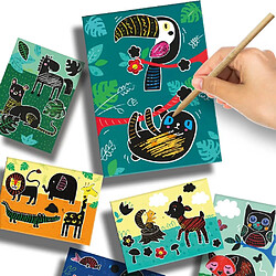 SES Creative Cartes à gratter: Animaux