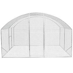 Avis Idmarket Enclos poulailler dôme 7.5m²