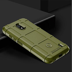 Wewoo Coque Souple Housse en silicone à couverture totale pour de protection antichoc Nokia 2.2 verte