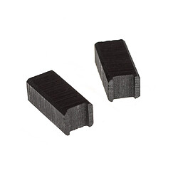 vhbw Balai de charbon pour moteur électrique 5,6 x 6,75 x 14,5mm compatible avec Dewalt DCS381 Type 1 20V, DCS381 Type 2 20V outil électrique