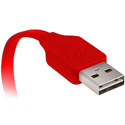 TYLT Câble de chargement a double connectique micro USB / appareils Apple - 30cm - Rouge pas cher