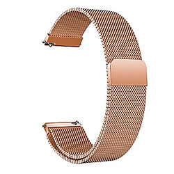 PHONECARE Bracelet Milanese Loop Fermoir Magnétique - Realme Watch S Pro - 46mm - Rose