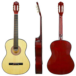 Avis 3rd Avenue - Pack de guitare classique pleine grandeur - Naturel