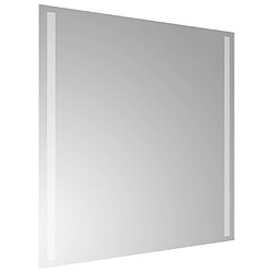 Avis vidaXL Miroir de salle de bain à LED 60x60 cm