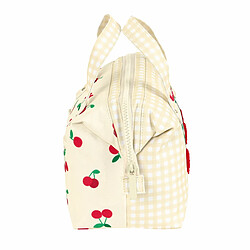 Trousse de Toilette Safta Cherry Beige 26.5 x 17.5 x 12.5 cm