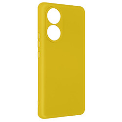 Avizar Coque Huawei Nova 9 et Honor 50 Silicone Semi-rigide Finition Soft-touch Jaune