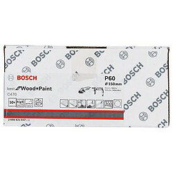 BOSCH Disques abrasifs C470 - pack de 5 - 125 mm - Grain : 240