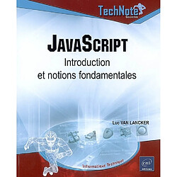 JavaScript : introduction et notions fondamentales - Occasion