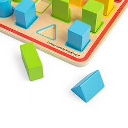 Bigjigs Toys Jeu d'association de formes en bois