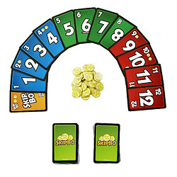 Skip-Bo HJR21 Multicolore