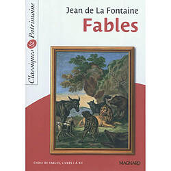 Fables : choix de fables, livres I à XII - Occasion