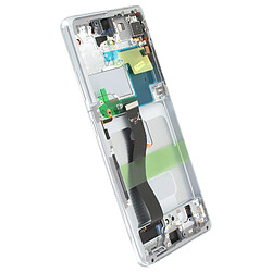 Acheter Bloc Complet Galaxy S21 Ultra Écran LCD Vitre Tactile Original Samsung argent