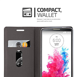 Acheter Cadorabo Coque LG G3 Etui en Gris