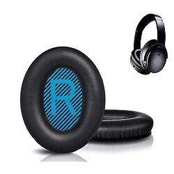 Avis INF Coussinets d'oreille de haute qualité pour écouteurs Bose QC 35/25/15, 1 paire Black+Blue