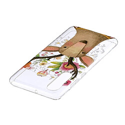 Acheter Wewoo Coque Fashion Etui de protection en TPU peint pour Huawei P30 Cerf fleur