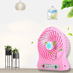 Acheter Mini Ventilateur Rechargeable Portable Refroidisseur D'Air Mini Ventilateur De Bureau Ventilateurs Portables Rechargeables De Refroidissement USB Noir