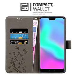 Avis Cadorabo Coque Honor 10 Etui en Gris