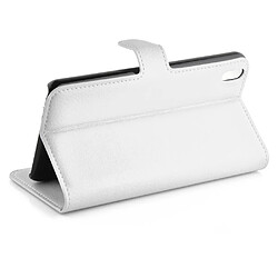 Cadorabo Coque HTC Desire 816 Etui en Blanc