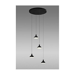 Luminaire Center Suspension Antaras Noir