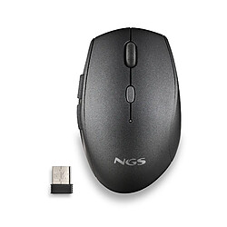 Acheter Souris sans fil ergonomique NGS - 5 boutons - Touches silencieuses - Molette de défilement - Connexion 2,4 Ghz - DPI réglable - Couleur Noir