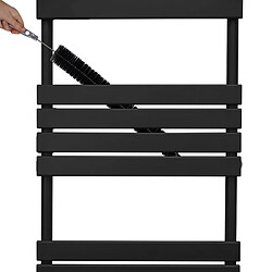 Avis Monstershop Radiateur Sèche-Serviettes à Panneau Plat – 1200mm x 500mm – Noir