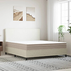 vidaXL Matelas à ressorts ensachés moyen 180x200 cm